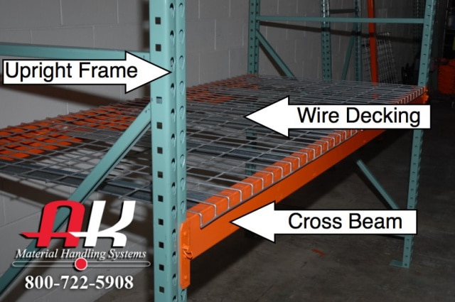 Why Use Warehouse Bin Storage vs. Pallet Rack Wire Decking